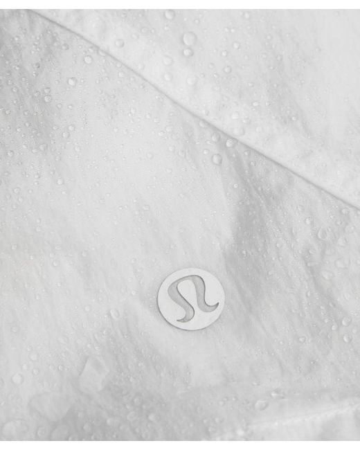 lululemon athletica White Scuba Cropped Anorak
