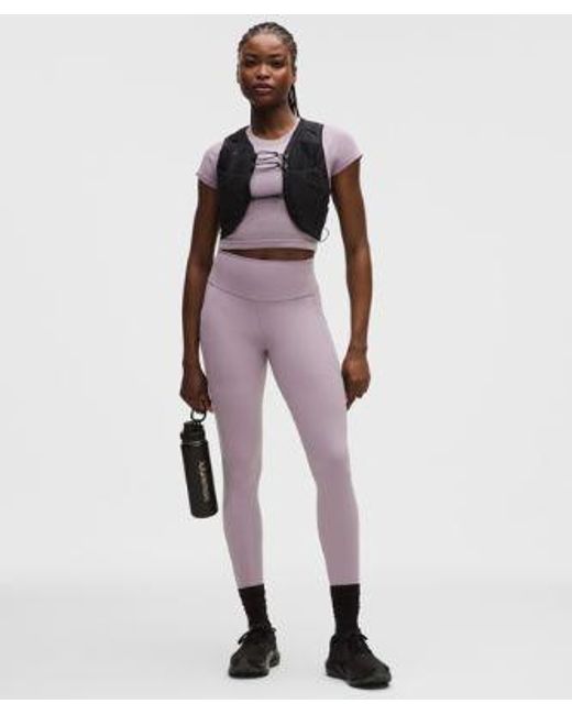 lululemon athletica Pink – Fast And Free High-Rise Tight Leggings 5 Pocket – 28" – /Pastel – Size 4