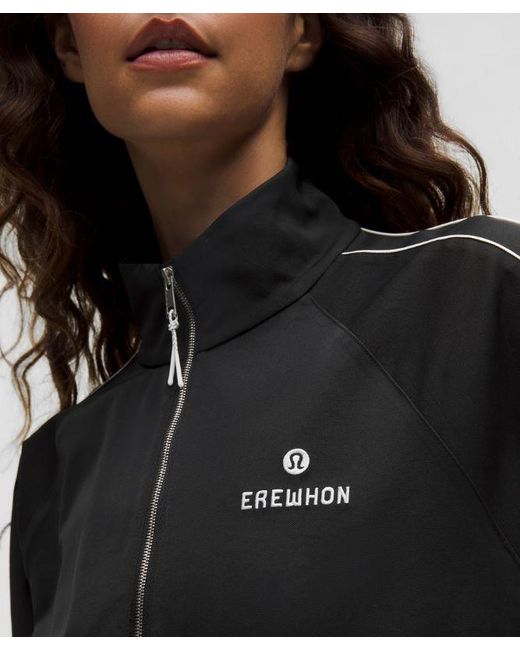 lululemon athletica Black Brentwood Track Jacket