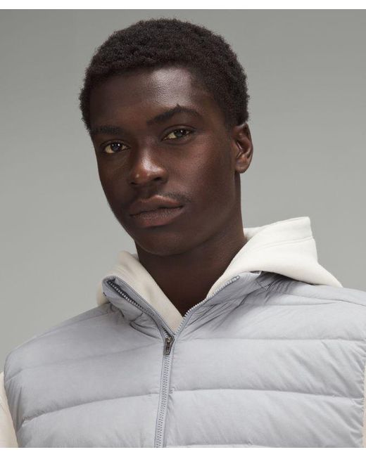 lululemon athletica Gray – Navigation Down Vest – – for men