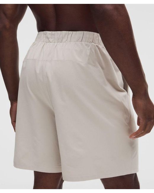 lululemon athletica Black – Balancer Relaxed-Fit Shorts – 7" – Color Khaki – Size Large for men