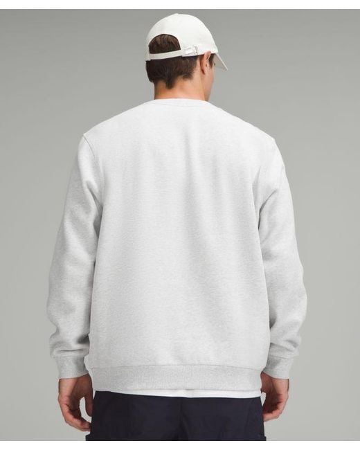 lululemon athletica Gray Steady State Crew for men