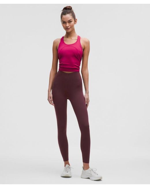 lululemon athletica Red Glow Up Super-High-Rise Tight 25"