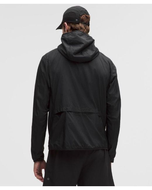 lululemon athletica Black – Insuleight Cold-Weather Run Shell – – for men