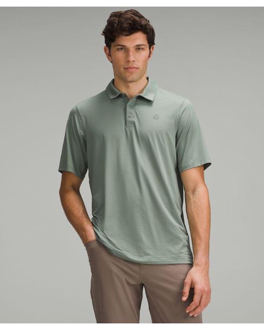 lululemon athletica Green – 'Logo Sport Polo Short-Sleeve – / – for men