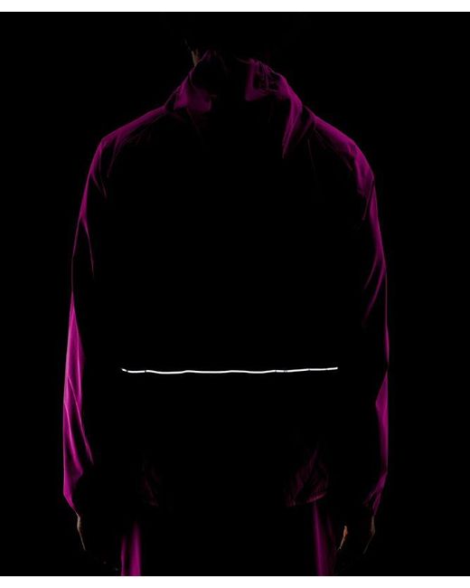 lululemon athletica Red – Fast And Free Packable Jacket – – Size Large for men