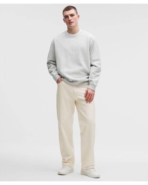 lululemon athletica White – Easyfive Loose-Straight Trousers 30L – – Size 12 for men