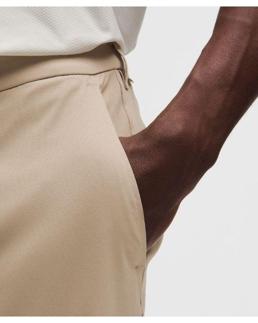 lululemon athletica Natural Abc Slim-Fit Golf Trouser 34L for men