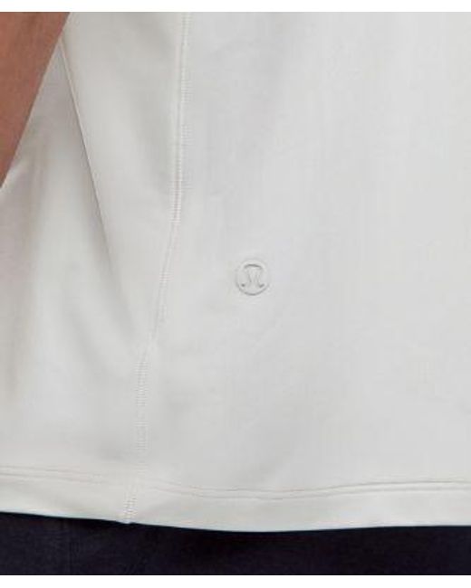 lululemon athletica White Brushed Yoga Crewneck T-Shirt for men