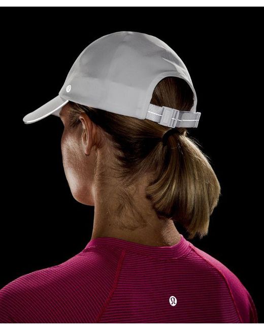 lululemon athletica White – Fast And Free Running Hat – – Size Small/Medium