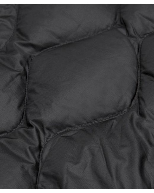 lululemon athletica Black Featherweight 900-Down-Fill Quilted Hooded Jacket for men