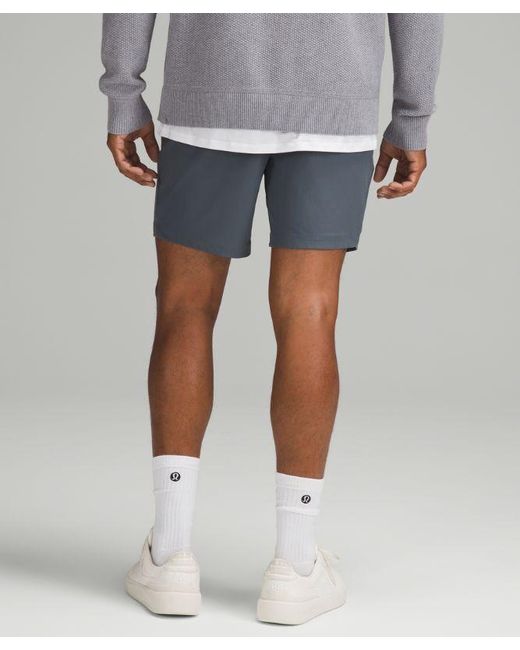 lululemon athletica Black – Abc Classic-Fit Shorts Warpstreme – 7" – – Size 12 for men