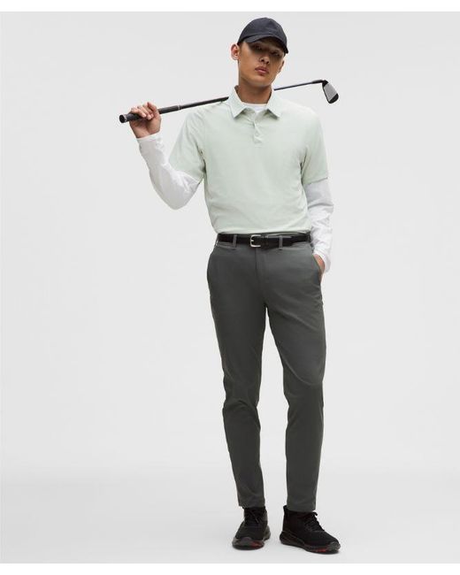lululemon athletica White Showzero Classic-Fit Polo Shirt for men
