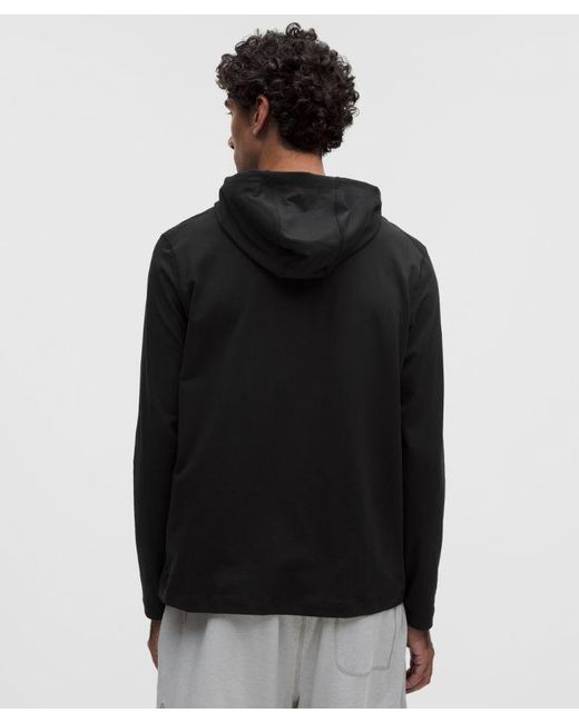 lululemon athletica Gray Soft Jersey Pullover Hoodie for men