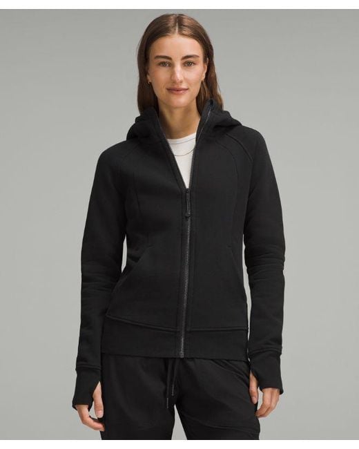 lululemon athletica Scuba Full-zip Hoodie - Color Black - Size 20