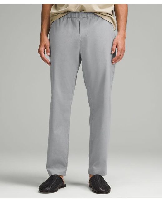 lululemon athletica Gray Abc Wovenair Pull-on Pants for men