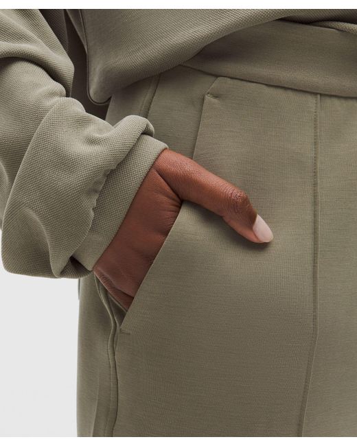 lululemon athletica Natural Softstreme Pintuck Mid-Rise Pant