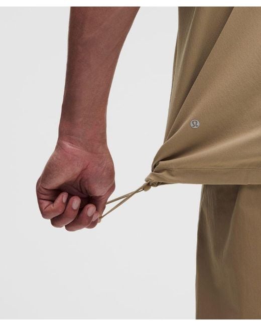 lululemon athletica Natural – Water-Repellent Golf Pullover – Color Khaki – Size Large for men