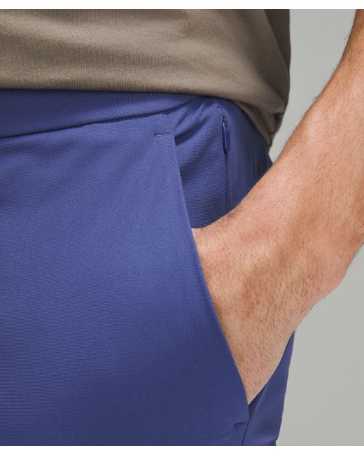lululemon athletica Abc Slim-fit Trousers 28l Warpstreme in Blue for Men