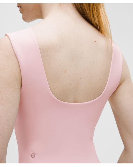 lululemon athletica Pink Wunder Train Wide-Strap Tank Top