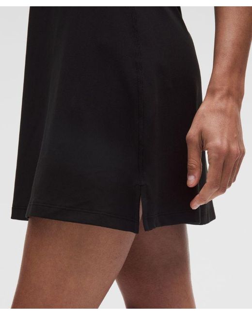 lululemon athletica Black Flow Y Dress