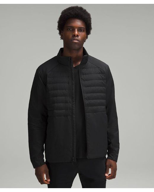 lululemon athletica Black Down For It All 700-Fill Jacket for men