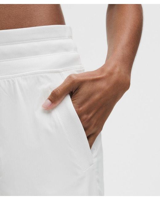 lululemon athletica White Dance Studio Mid-Rise Pant