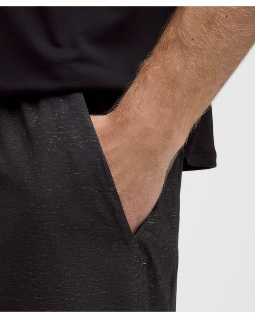 lululemon athletica Black Pace Breaker Linerless Short 9" for men