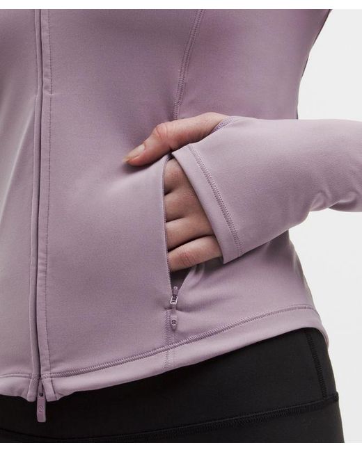 lululemon athletica Purple – Wunder Train Full-Zip Jacket – /Pastel – Size 12