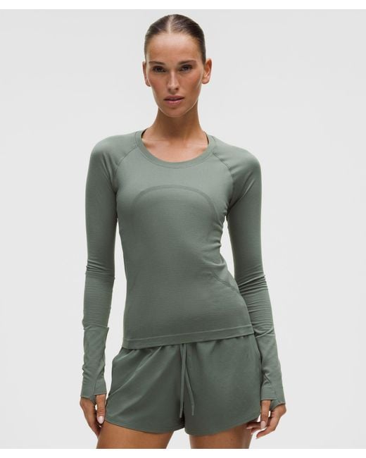 lululemon athletica Green Swiftly Tech Long-Sleeve Shirt 2