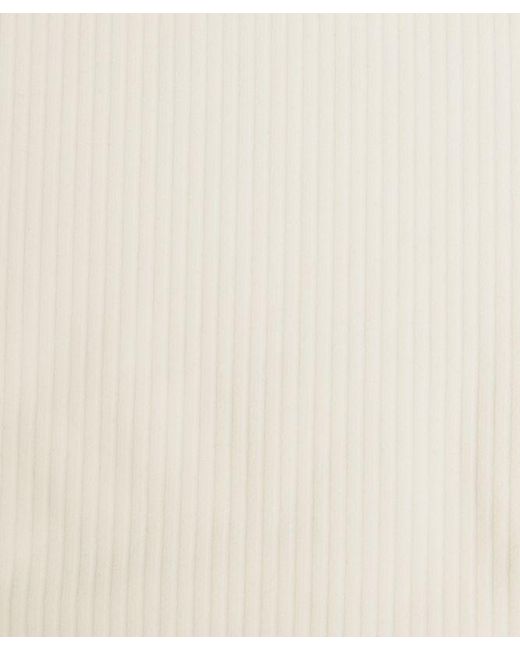 lululemon athletica Natural – All It Takes Ribbed Nulu Long-Sleeve Shirt – – Size 4