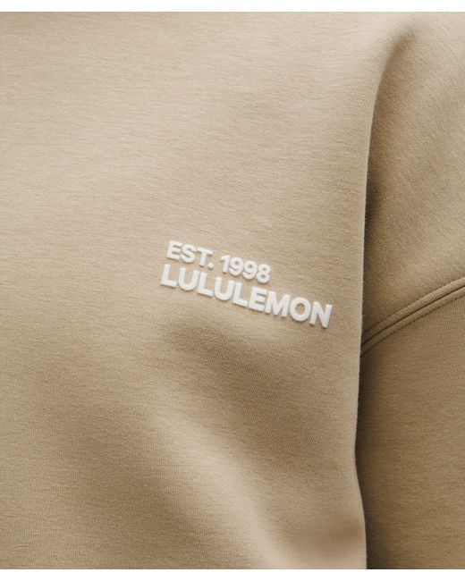 lululemon athletica Natural Heavyweight Fleece Oversized Hoodie