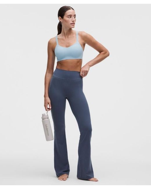 lululemon athletica Blue – Groove Nulu High-Rise Flared Pants Regular – – Size 4