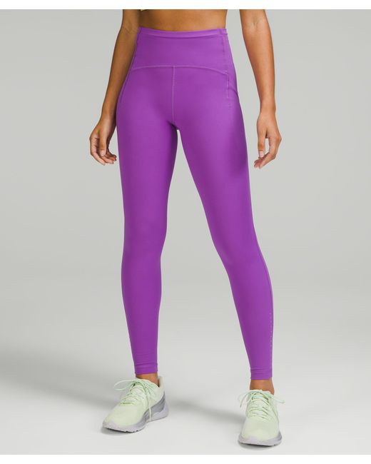 lululemon athletica Swift Speed Highrise Tight 28" in Purple Lyst