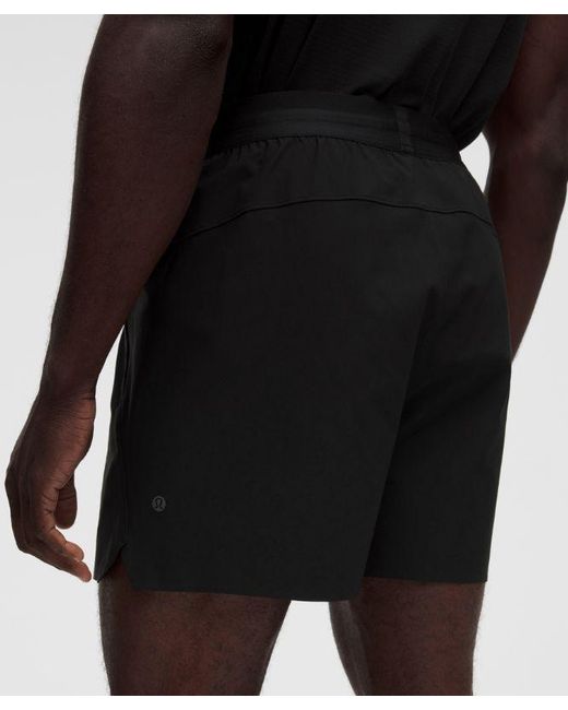 lululemon athletica Black – Weightlifting Linerless Shorts – 5" – – Size Large for men