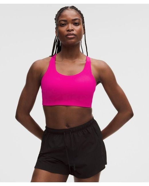 lululemon athletica Pink Energy Bra