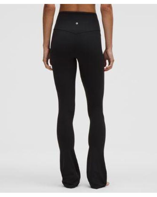 lululemon athletica Black Align High-Rise Mini-Flare Pant