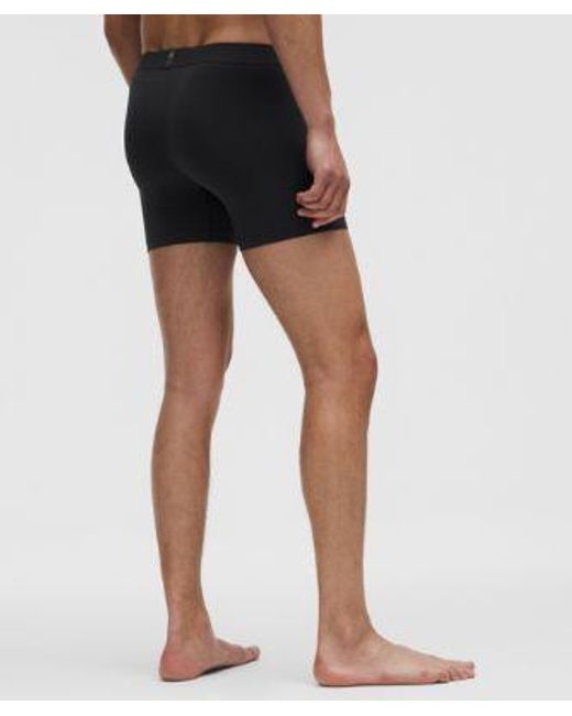 lululemon athletica Blue Soft Stretch Active Boxer Brief 5" for men