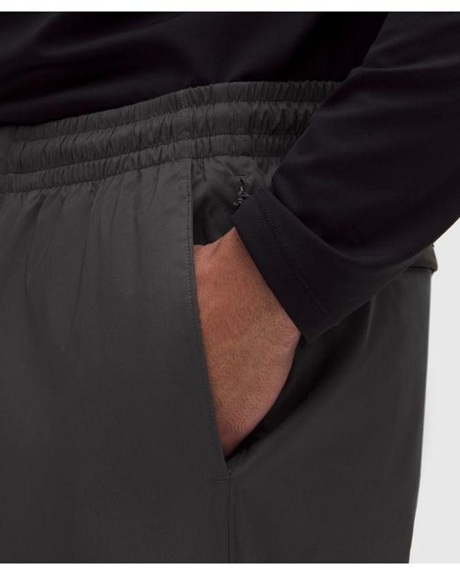 lululemon athletica Black Zero Tucks Relaxed-Fit Pant for men