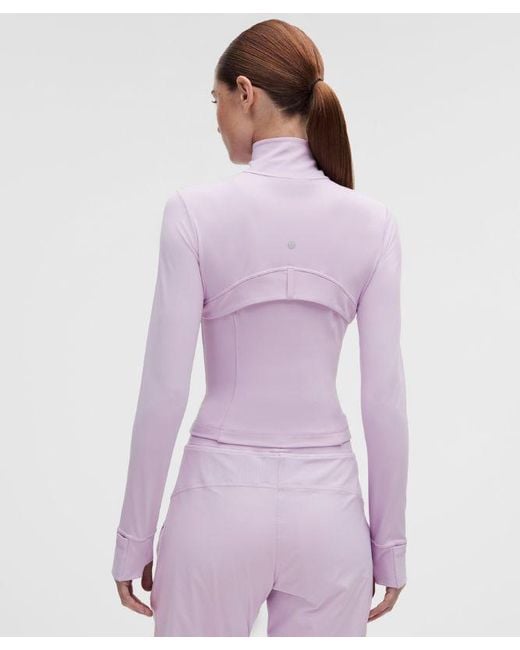 lululemon athletica Purple Define Cropped Jacket