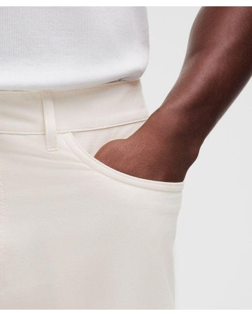 lululemon athletica White Easyfive Classic-Straight Pant 32L for men