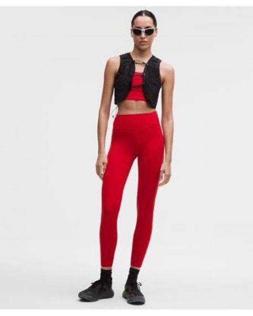 lululemon athletica Red Swift Speed High-Rise Tight 25"
