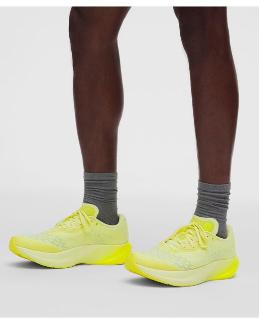 lululemon athletica Yellow Split Shift Running Shoe for men