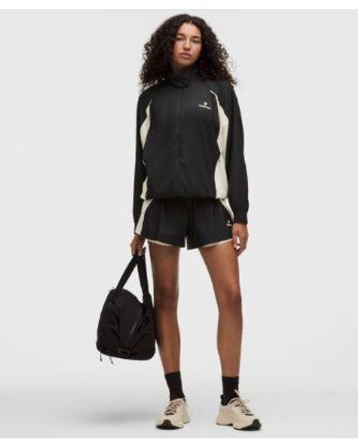 lululemon athletica Black – License To Train Textured Nylon Jacket – – Size Large