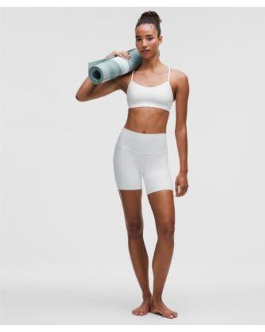 lululemon athletica White Align High-Rise Short 6"