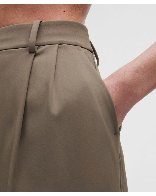 lululemon athletica Natural Daydrift Pleated High-Rise Short 7"