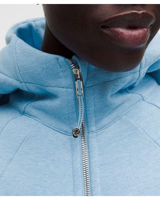 lululemon athletica Blue – Scuba Full-Zip Hoodie – – Size 4