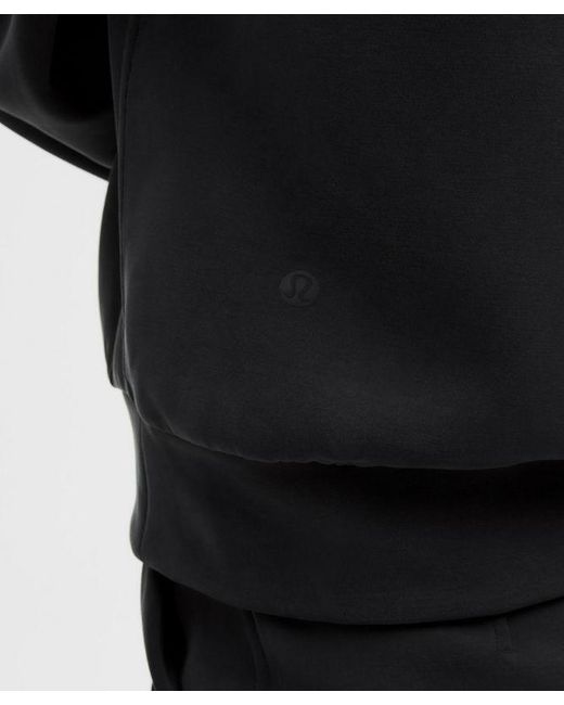 lululemon athletica Black – Brushed Softstreme Funnel Neck – – Size Medium