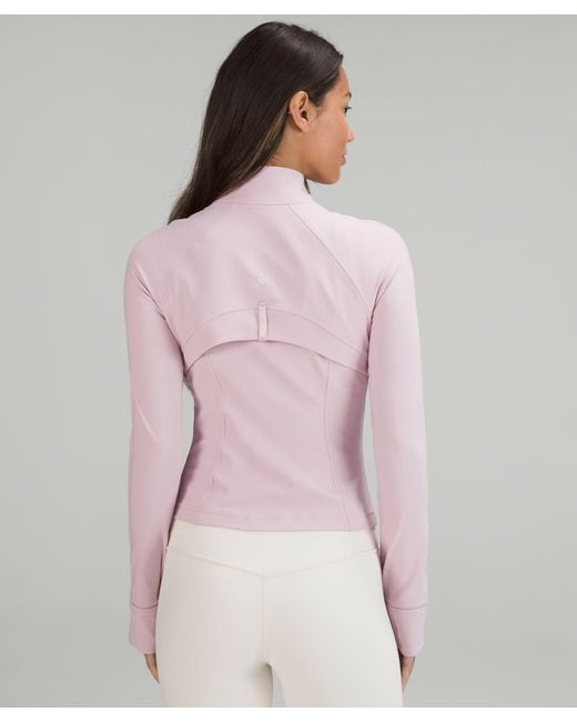 lululemon athletica Cropped Define Jacket Nulu in Pink