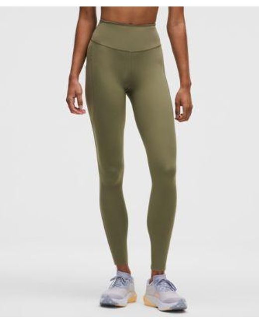 lululemon athletica Multicolor – Fast And Free High-Rise Tight Leggings 5 Pocket – 28" – – Size 4
